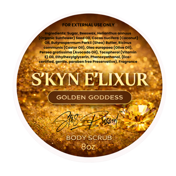 GOLDEN GODDESS BODY SCRUB/DELINA INSPIRED