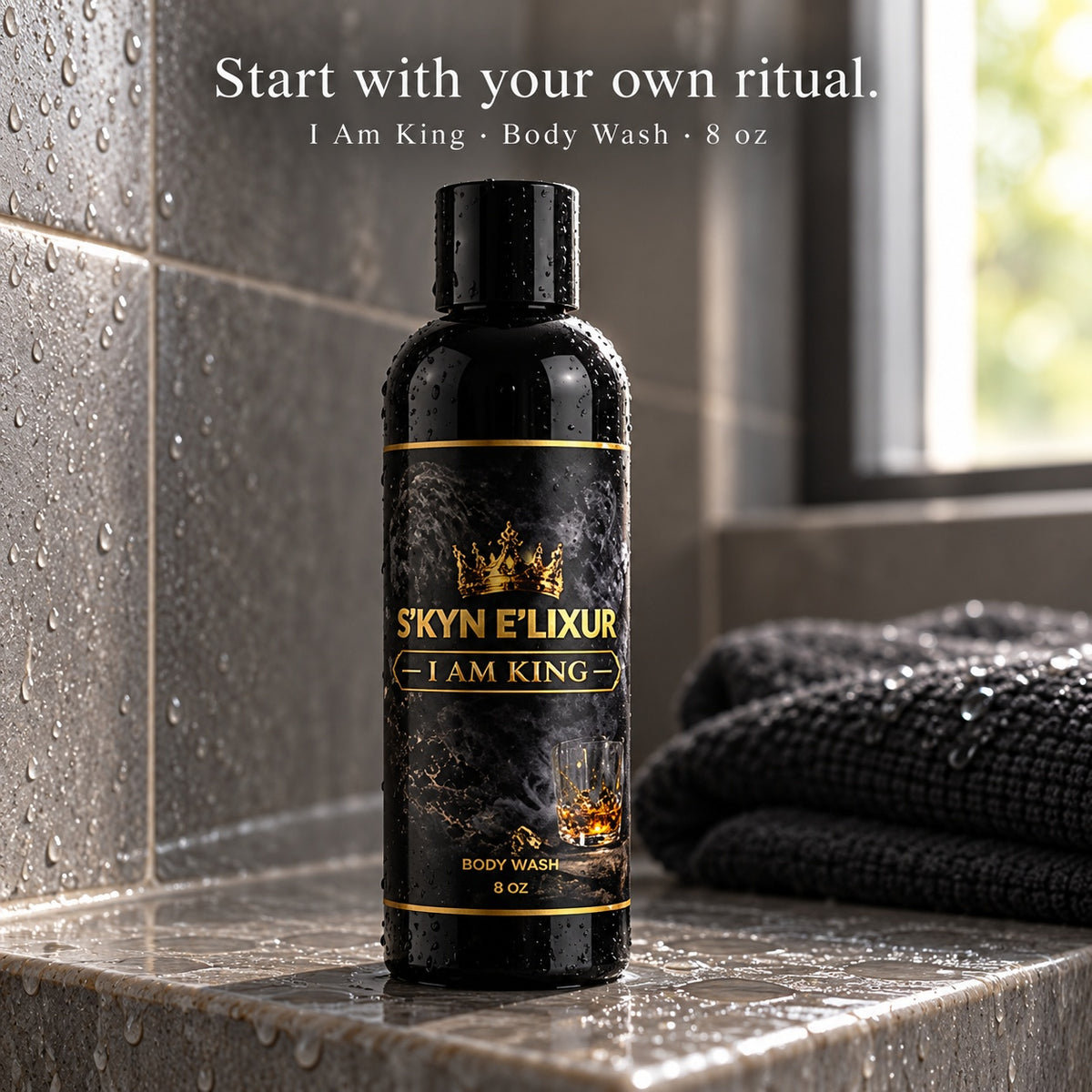 I Am King Body Wash additional lifestyle photo